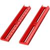 Helilyco 1 base per telescopio astronomico a coda di rondine con slot di estensione regolabili, cercatore e guida a 60 gradi, in lega di alluminio, per colore rosso