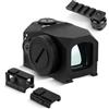 ToopMount Mirino per fotocamera da 1 x 19 mm, monoculare multistrato con adattatore di montaggio a slitta calda, telescopio compatto impermeabile IP67 1500G, telescopio antiurto per scuotere e