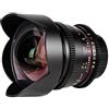 Samyang Obiettivo V-DSLR 14mm T/3,1 ED AS IF UMC per Pentax, Nero