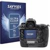 savvies 6 Pezzi Pellicola Protettiva per Nikon D3x Protezione Schermo Trasparente