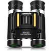 Zoomble Binocolo Compatto 10x22 per Adulti e Bambini | Mini Alta Potenza | Con Cordino &Custodia | Leggero & Pieghevole | Birdwatching, Escursionismo, Viaggi & Sport