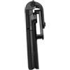 Uonlytech Treppiede per Cellulare Asta per Autoscatto Supporto Portatile per Selfie Telecomando Wireless Treppiede Resistente per Smartphone Nero