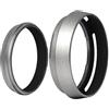Josenidny adattatore per filtro + paraluce in alluminio per FinePix X100 Sostituire LH-X100 LF91