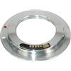 Take Compatibile con Anello Adattatore in Ottone Cromato con Chip messa a fuoco da Obiettivi M42 a Canon Eos