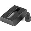 Generic Accessori per telescopi Piastra con piastra a sgancio rapido 5,5 cm (NERO) 3/8'' M10 Vite di connessione S8250
