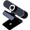 Beimus Webcam USB Plug and Play con telecamera esterna per chiamate chiare e streaming fluido per trasmettere webcam desktop o laptop