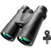 ASQY Telescopio 8X42 10X42 12X42 Binocolo E Turismo Bak4 Prism Fmc Hd Professionale Potente Visibile A Bassa Luce 12X42Adattatore
