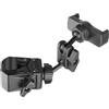 Oxxggkao Supporto a morsetto con testa a sfera da 17 mm e supporto clip di sicurezza per video dinamico 1/4 adattatore morsetto