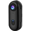 MZMZM Telecamera 4K Bodycam Action Bike Camera Integrata Casco Manubrio Moto Strada Sport Cam Batteria Corpo Full HD Sport Azione Wi-Fi(With 32G TF Card,UHD Pro 4K (Black))
