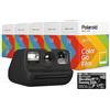The Imaging World Polaroid Originals Bundle Go - Fotocamera istantanea con 5 confezioni doppie (80 stampe) di pellicola a colori e panno in microfibra