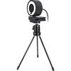 SHEHUALI Webcam, HD Autofocus Webcam Light with Treppied Stand 108 0P 2K. Web Telecamera for Pc Fotocamera del computer con web cam riepi elettrogeno for microfono(Type 3)