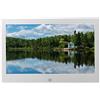 Generic Cornice foto digitale 10 pollici, cornice ultra sottile Display Full IPS ad alta risoluzione 1240x600 - con telecomando, supporto USB e scheda SD Cornice digitale