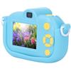Denash Videocamera da 12 MP Sweet Video con Schermo IPS HD, Diversi Cornici Divertenti, Natale Super per Esplorare la creatività (BLUE)