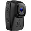 Camnoon SJCAM A10 4K/24FPS Telecamera indossabile portatile WiFi Videocamera LCD touch screen da 2,0 pollici Obiettivo grandangolare da 140° IP65 Impermeabile Visione notturna Doppi microfoni