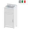 Mongardi Lavatoio in Resina cm.40x40 Salvaspazio Bianco