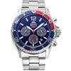 Orient Cronografo solare Mako (43 mm) quadrante blu/acciaio inossidabile RA-TX0201L10B