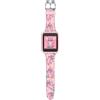 Kids Licensing - Orologio interattivo per bambini e bambine, braccialetto di attività con fotocamera, giochi, sveglia, contapassi e personalizzazione, disegni per bambini, Cucitura rosa, puntina rosa