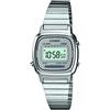 Casio Retro Argento Orologio Slimline LA670WEA 7EF