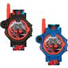 Hasbro Spiderman SPD40156ARG - Orologio digitale al quarzo con cinturino in silicone, Rosso e nero, moderno