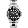Dugena - Orologio da polso al quarzo da uomo, corona a vite, vetro minerale temprato, Diver