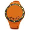 Zitto Watch Active Orologio in silicone quadrante led - Waterproof (Reef Orange, Grande(44 mm diam. cassa))