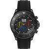 Ice-Watch - ICE chrono Trilogy - Orologio nero da Uomocon Cinturino in silicone - Chrono - 019842 (Large)