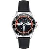KIESENBERG Orologio da uomo Regalo per Alfa Romeo Spider Fan Cockpit Quarzo Analogico Orologio da polso L-20796