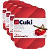 Cuki Vaschette In Cartoncino Con Coperchi Dal Freezer Al Microonde - 4 Porzioni - Rettangolari [Rc2] - 50 g (Confezione da 4)