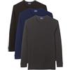 Navigare 3 maglie uomo manica lunga girocollo caldo cotone 113 (assortito, M)