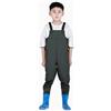 Wansiman Trampolieri per Torace,Pantaloni Da Pesca,Waders con Stivali,Scafandro,unisex,bambino,impermeabile,traspirante,per Amanti Pesca Sportiva,Giardinaggio,Amanti Pesca Sportiva,Caccia