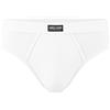 Enrico Coveri 12 Pezzi Slip Uomo in Cotone Bielastico ES1002, Bianco, 7/XXL