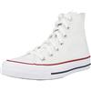 Converse - Ctas Core Ox, Sneakers unisex, Bianco (Blanc - White/Grey), 38.5