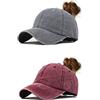 CheChury Cappellino Unisex Berretto da Baseball Moda Sportivo Snapback Trucker Ponytail cap Visiera Cappello a Coda di Cavallo
