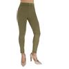 JOPHY & CO. Pantaloni Donna Elasticizzati Skinny Fit Jegging 9812 (XL IT 46, Militare, Numeric_46)