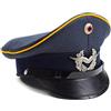 Militar Vera visiera militare Bundeswehr Luftwaffe cappello militare da paracadutista aria Militare, Blu, Taglia unica