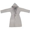 Laura Biagiotti Accappatoio con Cappuccio Zaffiro/Ambra taglie S M L XL XXL interno micro spugna cotone esterno nido d'ape UOMO DONNA (Tortora - Ambra, M - TG 44/46)