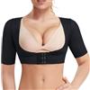 WKZSXXMJ Modellatori per la Parte Superiore del Braccio per Donne Manicotti Compressivi Dimagranti Post-operatorio e Post-parto Correttore Posturale Gilet Top Modellanti(Schwarz,XL)