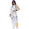 Generico Costume da Astronauta, Argento Tuta Astronauta Adulti Unisex, Tuta Spaziale, Vestito Astronauta per Adulti, Costume da Astronauta Adulto per Carnevale Halloween Cosplay Compleanno