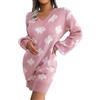 Generic Vestiti Inverno Mezza Manica Abito Rosso Maniche Bimbe Secondo Scivolato Comune Moda Giapponese Raffinati Carne Ottobre 40 Punto Allattamento Brutto Adatti Applicati Trasparenti