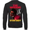 Bughyprint Felpa Girocollo Unisex Moda Outfit Rap Rapper Weeknd, XL