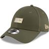 New Era 9FORTY Cappellino con logo Badge Oliva, verde, Taglia unica