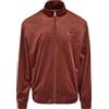 Karl Kani Chest Signature - Giacca in velluto da uomo, colore: Rosso, Colore: vinaccia, M