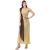 Celanisai Costume da dea greca da donna per adulti, dea romana dell'antica divisa di Carnevale - Romana abito lungo greco, costume da carnevale per cosplay