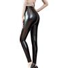 kosopse Pantaloni in pelle da donna a vita alta, leggings da donna, in pile, leggings termici, per ragazze, collant invernali, imbottiti, leggings termici, e, 5XL
