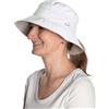 iQ-UV Cappello da Pescatore Donna UPF 50+ - Cappello Safari con Protezione Solare - Cappello-Trekking Tesa Larga - Anti UV per Spiaggia e Vacanze
