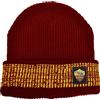 bgn Cappello Compatibile Roma Calcio Uomo Ufficiale Berretto Zuccotto Skipper Invernale Interno in Pile