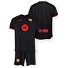 FC Barcelona Set T-shirt e Pantaloni stagione 24/25 REPLICA con licenza ufficiale - Dorsal LISO bambino taglia 6 anni