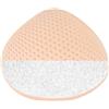 SERMICLE Forme del seno, protesi mammarie in silicone per mastectomia da donna, inserti per reggiseno con tasche, imbottitura in silicone per reggiseno, Beige, 1