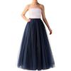 Generic Ballerina Tutu Lunga Danza Classica Plissettata tutù Sottogonna Tulle Gonna Donna Tutu Anni '80 Ballet Petticoat per Celebrazione Adulto Ballerina tutù Halloween Carneval Vestito