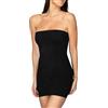 Bodyeffect - Sottoveste Tubino Modellante Invisibile con Finiture in Jacquard e Compressione Extra Forte Art. 810130 (S/M, Nero)